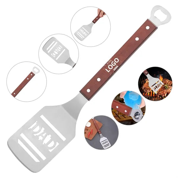 Stainless Steel BBQ Spatula With Tailgater