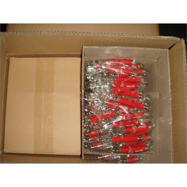 LED small flashlight with LOGO projection function