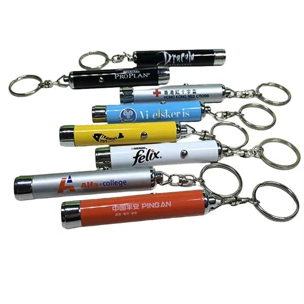LED small flashlight with LOGO projection function