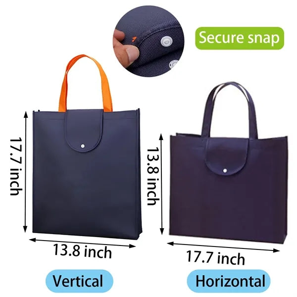 Non-Woven Tote with Protective Flap