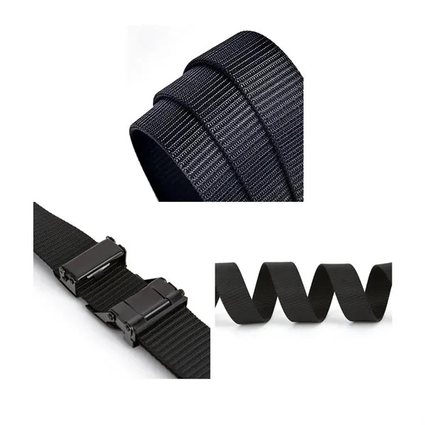 Outdoor Automatic Buckle Woven Belt