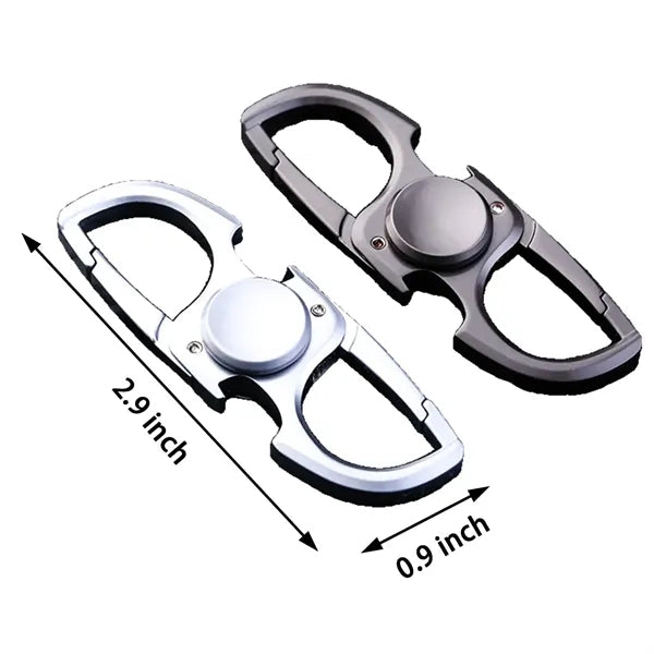 Keychain Decompression Rotary Spinner