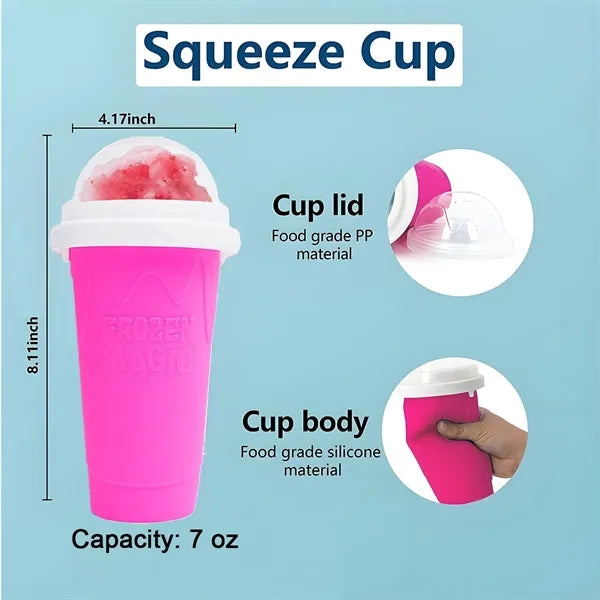 Magic Slushy Maker Squeeze Cup