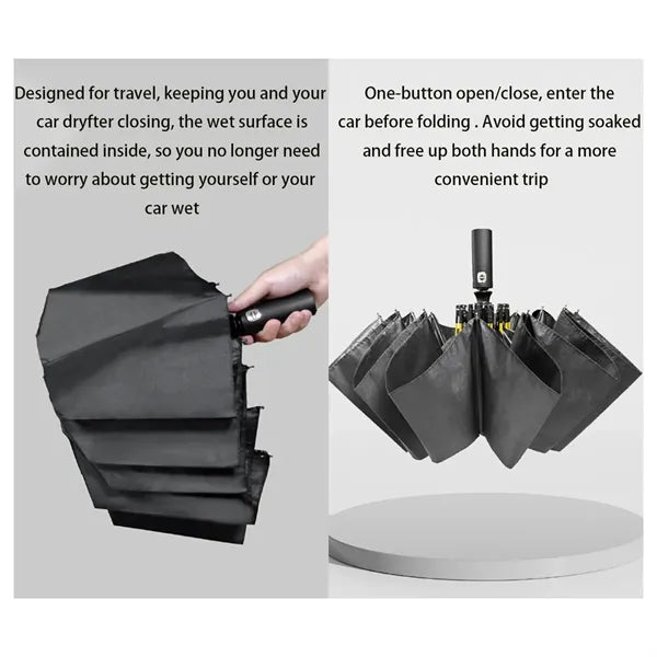 8-Rib Automatic Dual-Use Umbrella