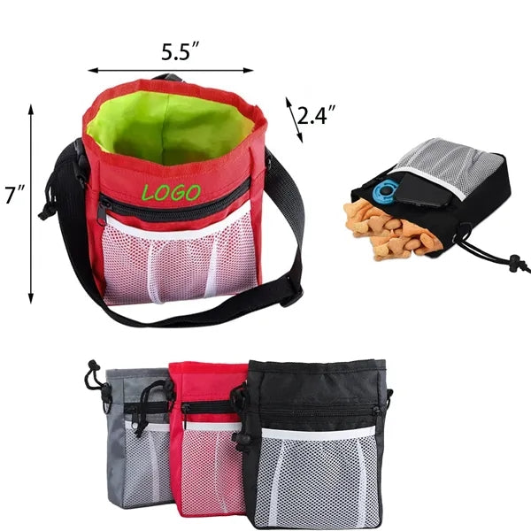 Magnetic Closure Dog Treat Training Bag
