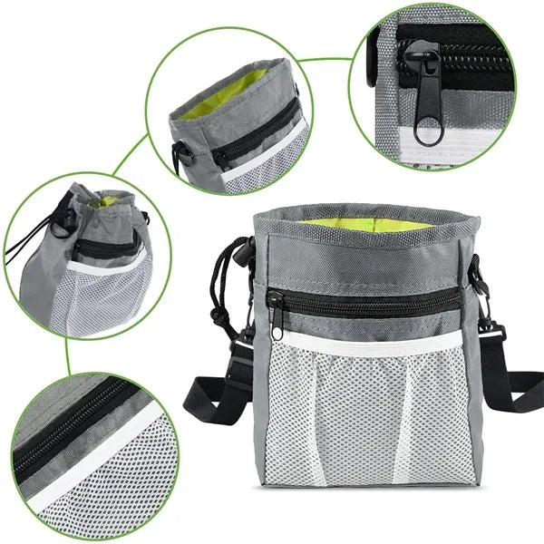 Magnetic Closure Dog Treat Training Bag