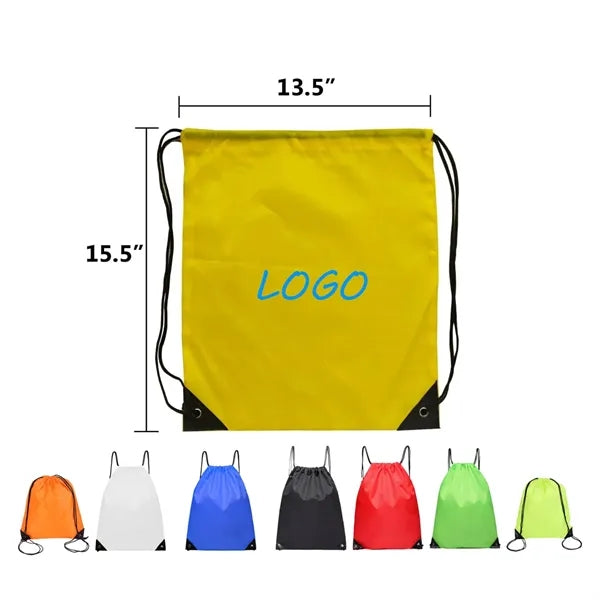 Multi-Color Drawstring Backpack