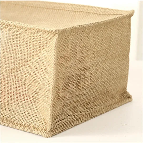 Retro Linen Shopping Bag
