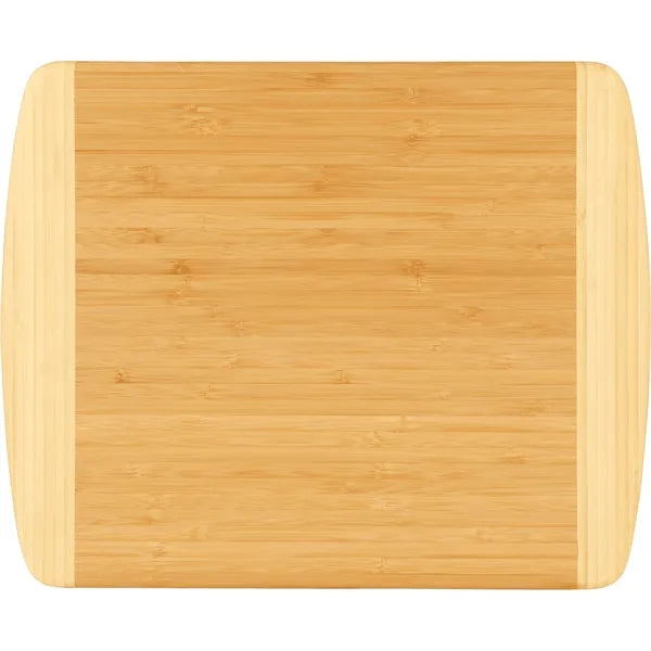 13.5" x 11.5" 2-Tone Bamboo Cutting Board