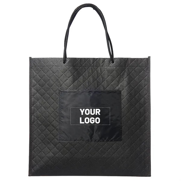 Cross Woven Shopping Bag