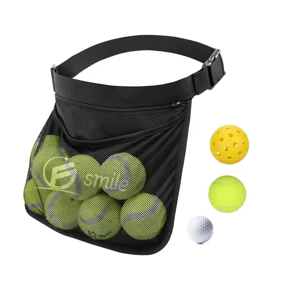 Tennis Ball Holder Pickleball Pouch Large Capacity