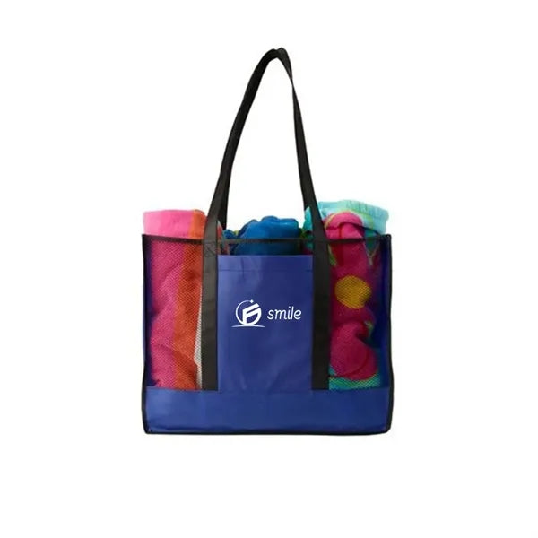 Non-Woven Mesh Beach Tote Bag