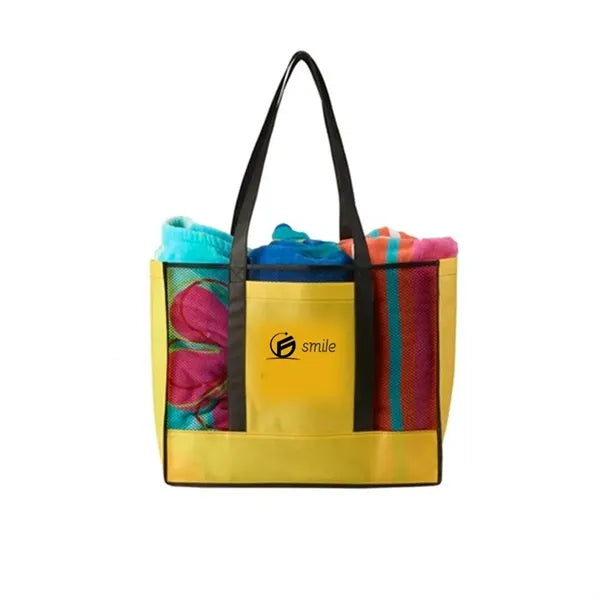 Non-Woven Mesh Beach Tote Bag