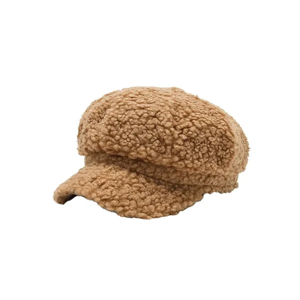 Lamb Wool Baseball Cap