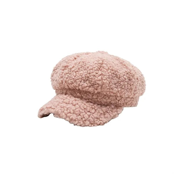 Lamb Wool Baseball Cap
