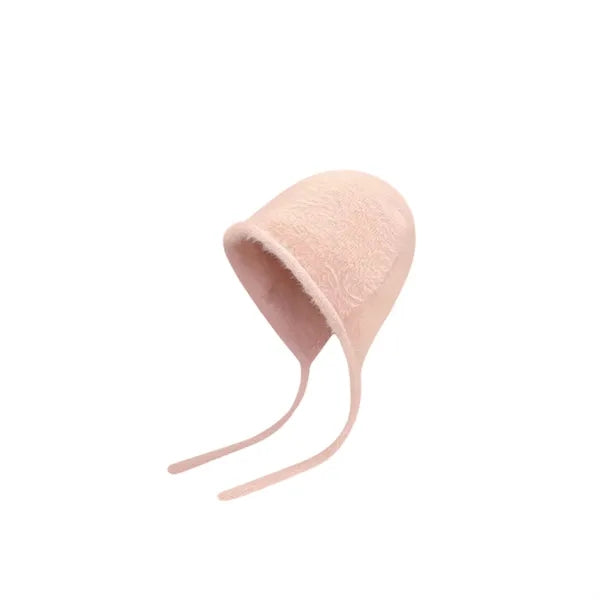 Rabbit Fur Warm Winter Beanie Hat