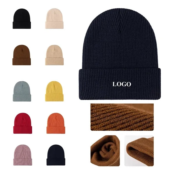 Stylish Thick Knitted Winter Hat