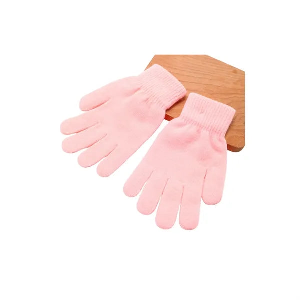 Short Thick Knitted Gloves