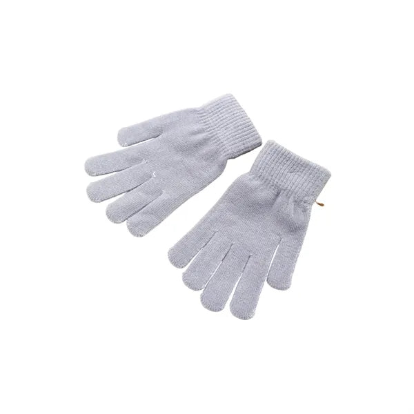 Short Thick Knitted Gloves