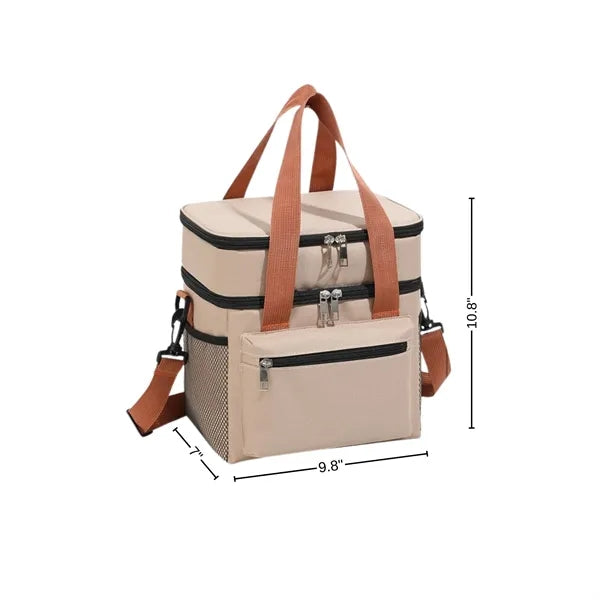 Double-Layer Lunch Bag