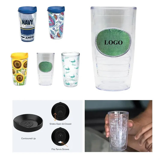 Straw Cup With Built-In Fruit Strainer
