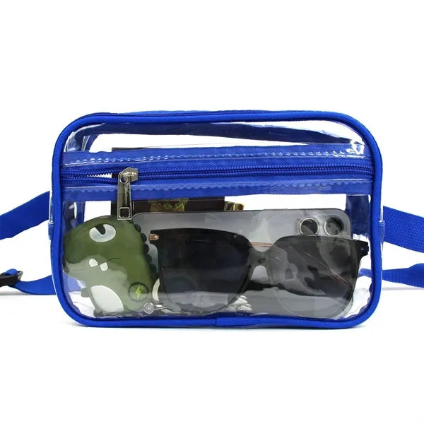 Transparent Waterproof Crossbody Waist Bag