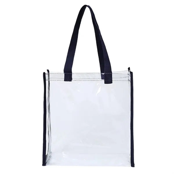 Transparent Pvc Shopping Tote Bag