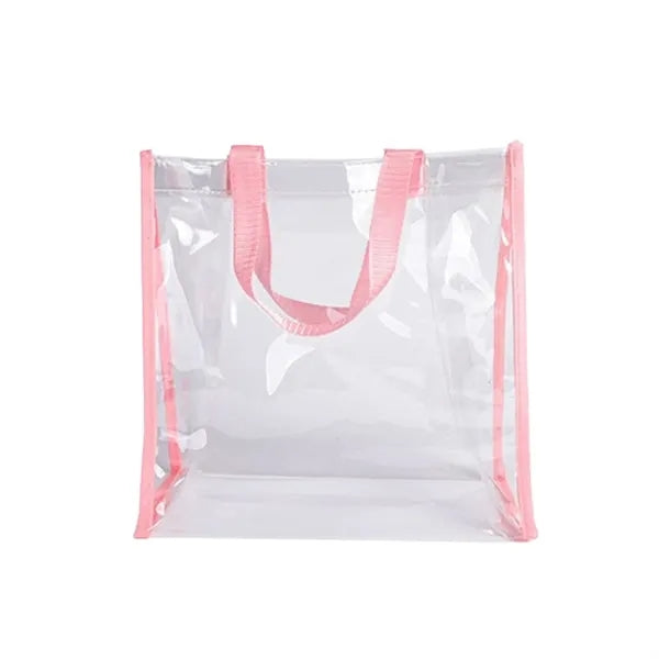 Transparent Pvc Shopping Tote Bag