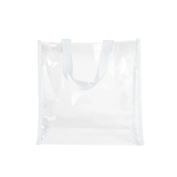 Transparent Pvc Shopping Tote Bag