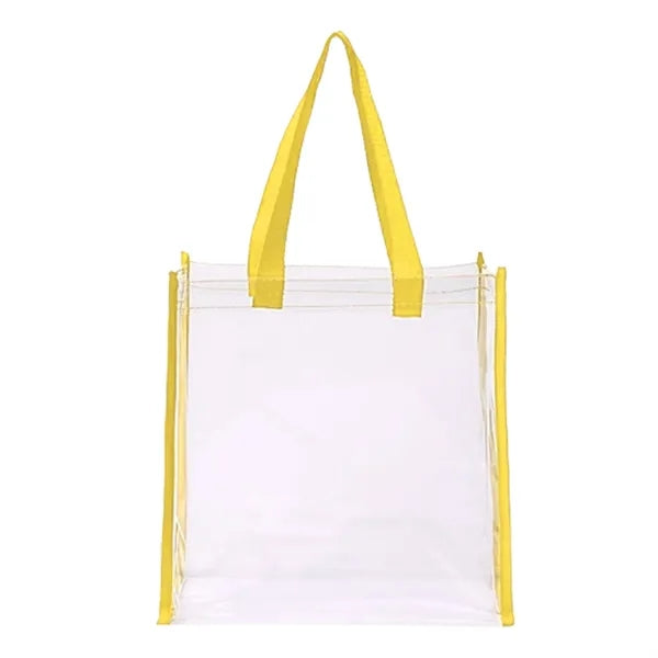 Transparent Pvc Shopping Tote Bag