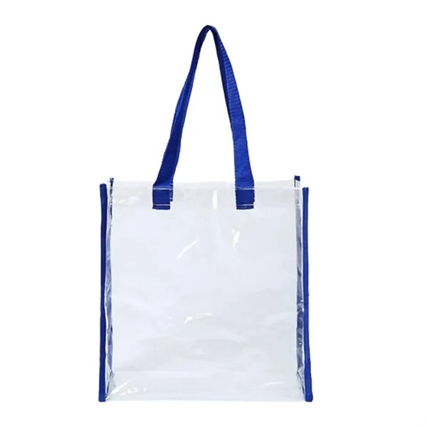 Transparent Pvc Shopping Tote Bag