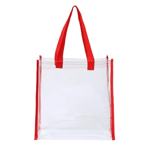 Transparent Pvc Shopping Tote Bag