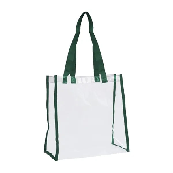 Transparent Pvc Shopping Tote Bag