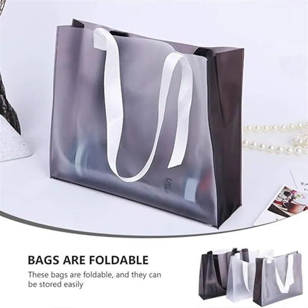 Transparent Pvc Gift Storage Handbag