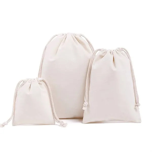Drawstring Cotton Storage Bag