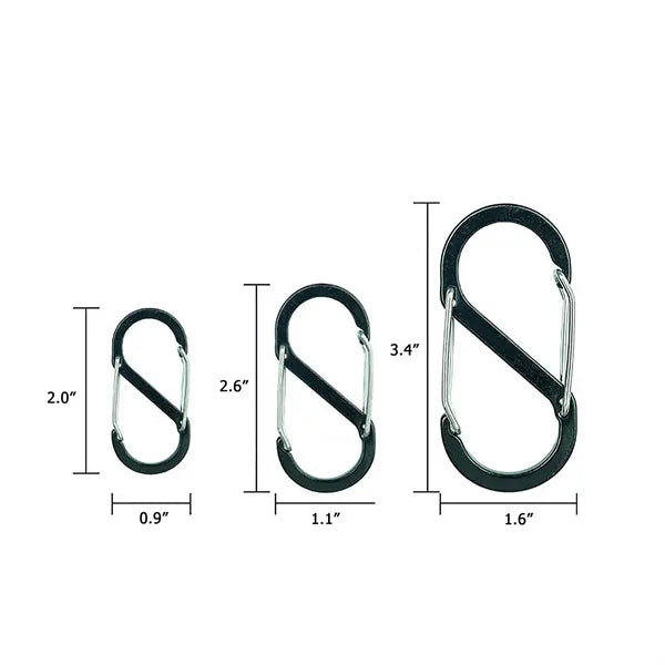 S-Shaped Mountaineering Buckle