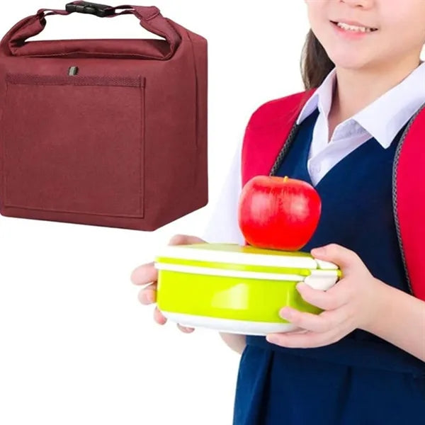 Portable Lunch Cooler Bag With Handle