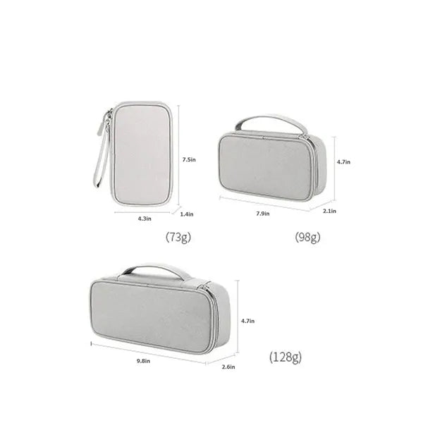 Compact Electronics Organizer Bag