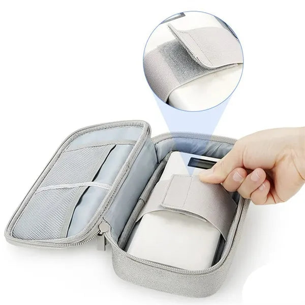 Compact Electronics Organizer Bag