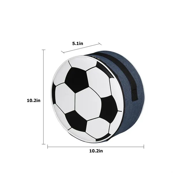 Soccer Ball Insulated Lunch Bag