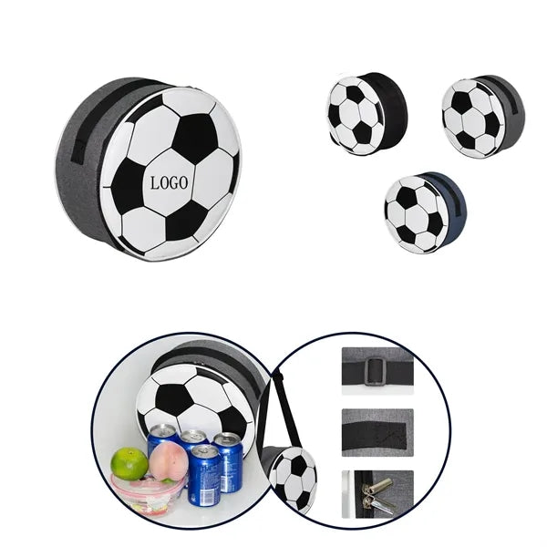 Soccer Ball Insulated Lunch Bag