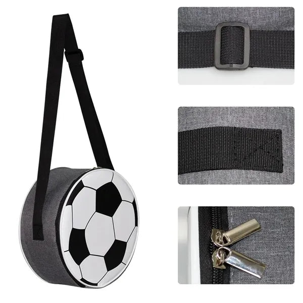 Soccer Ball Insulated Lunch Bag