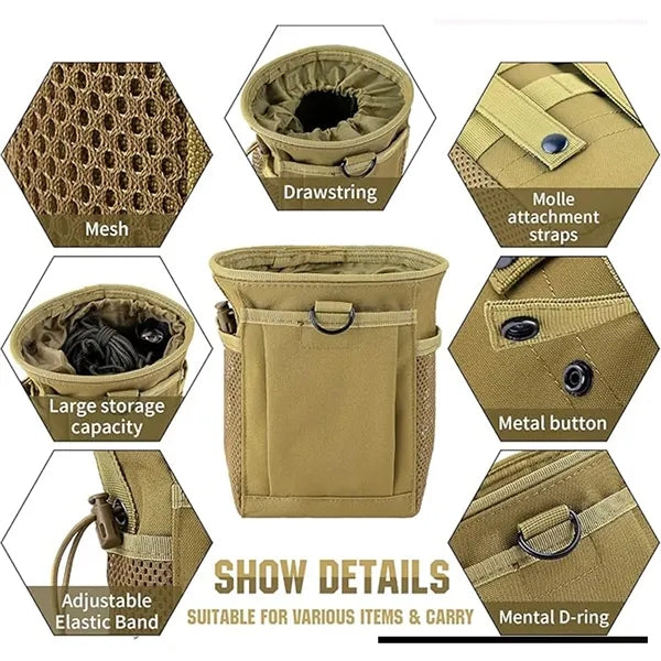 Tactical Small Recycling Molle Accessory Waist Bag