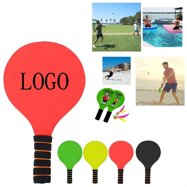 Professional Solid Wood Badminton Racket
