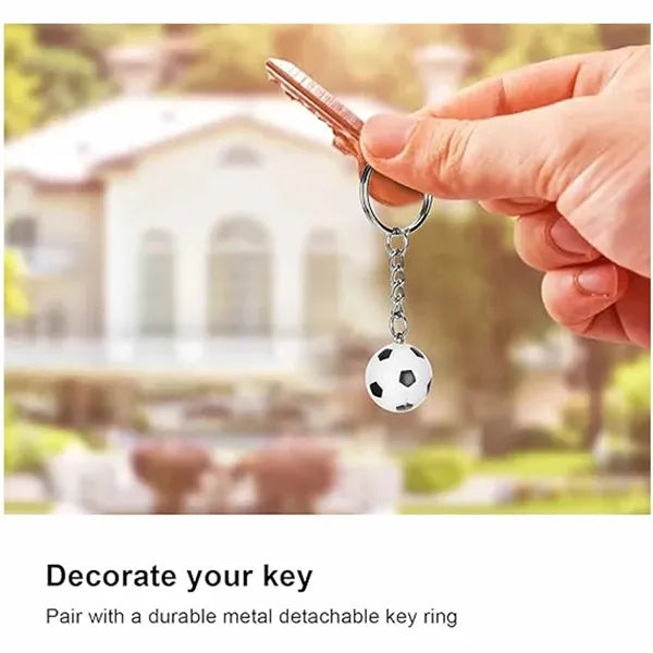 Mini 3D Sports Ball Keychain