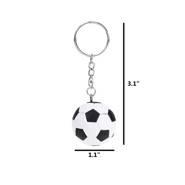 Mini 3D Sports Ball Keychain