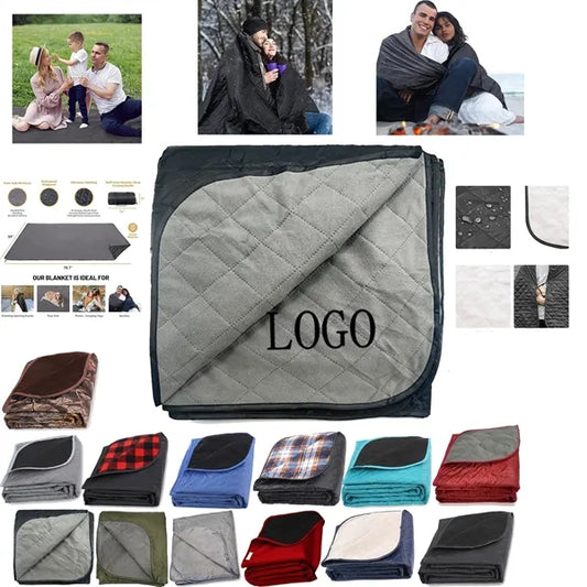 Waterproof Polar Fleece Camping Blanket