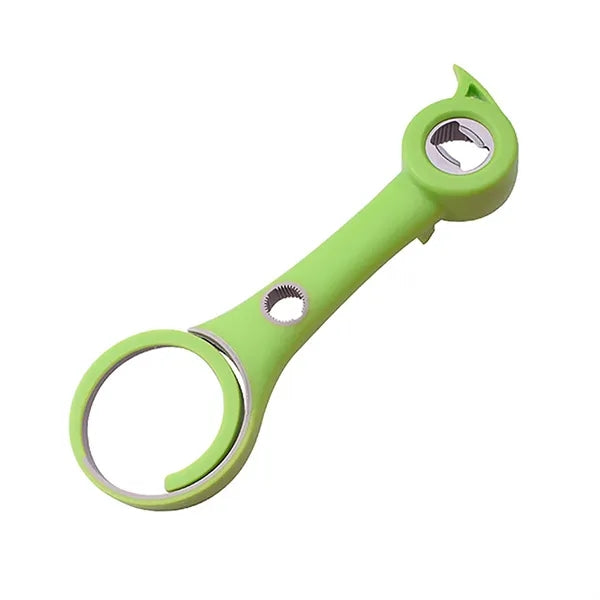 6 in 1 Beer Lid Remover Bottler Opener Jar Gripper
