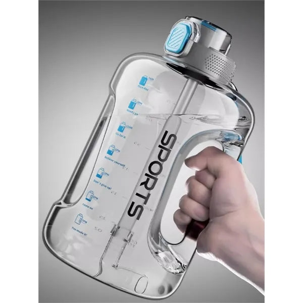 1 Gallon Water Bottle with Time Marker