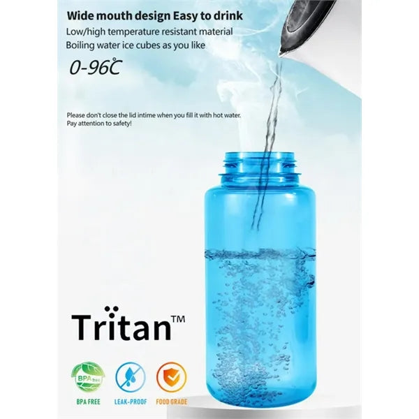 32oz Tritan BPA-Free Water Bottle, Wide Mouth